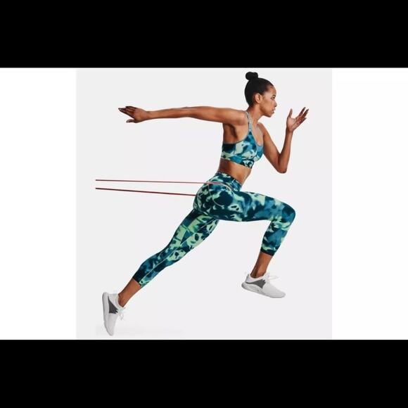 Under Armour Meridian High Rise Print Ankle Leggings X-Small - Picture 6 of 6